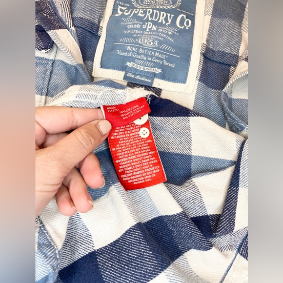 Vintage SuperDry Shirt Jacket - Picture 3 of 12